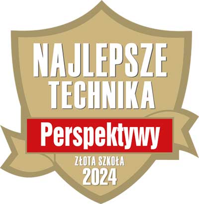 Fundacja Edukacyjna "Perspektywy" potwierdza, że Technikum Chemiczne w ZSChiPS w Lublinie jest wśród 500 najlepszych techników w Polsce sklasyfikowanych w Rankingu Liceów i Techników PERSPEKTYWY 2023 i przysługuje mu tytuł "Złotej Szkoły 2024".