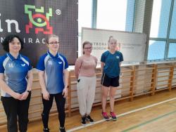 Julia Sochalska i Paulina Pieczywek zostały mistrzyniami Lublina w Licealiadzie miasta Lublin w tenisie stołowym