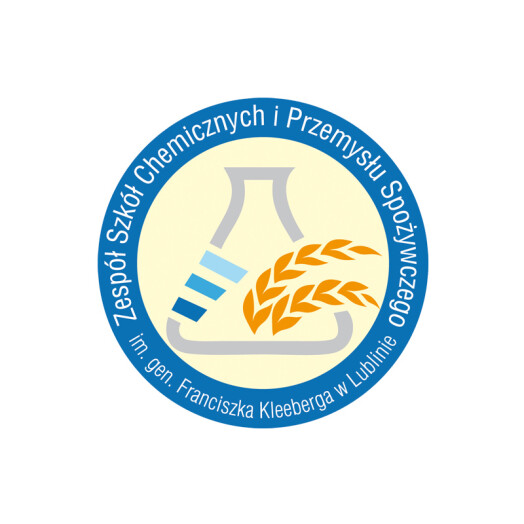 Logo Zespołu Szkół Chemicznych i Przemysłu Spożywczego w Lublinie
