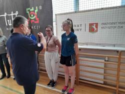 Julia Sochalska i Paulina Pieczywek zostały mistrzyniami Lublina w Licealiadzie miasta Lublin w tenisie stołowym
