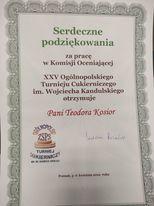 Cukierniczki z Branżowej Szkoły Spożywczej  I stopnia wśród najlepszych w Polsce